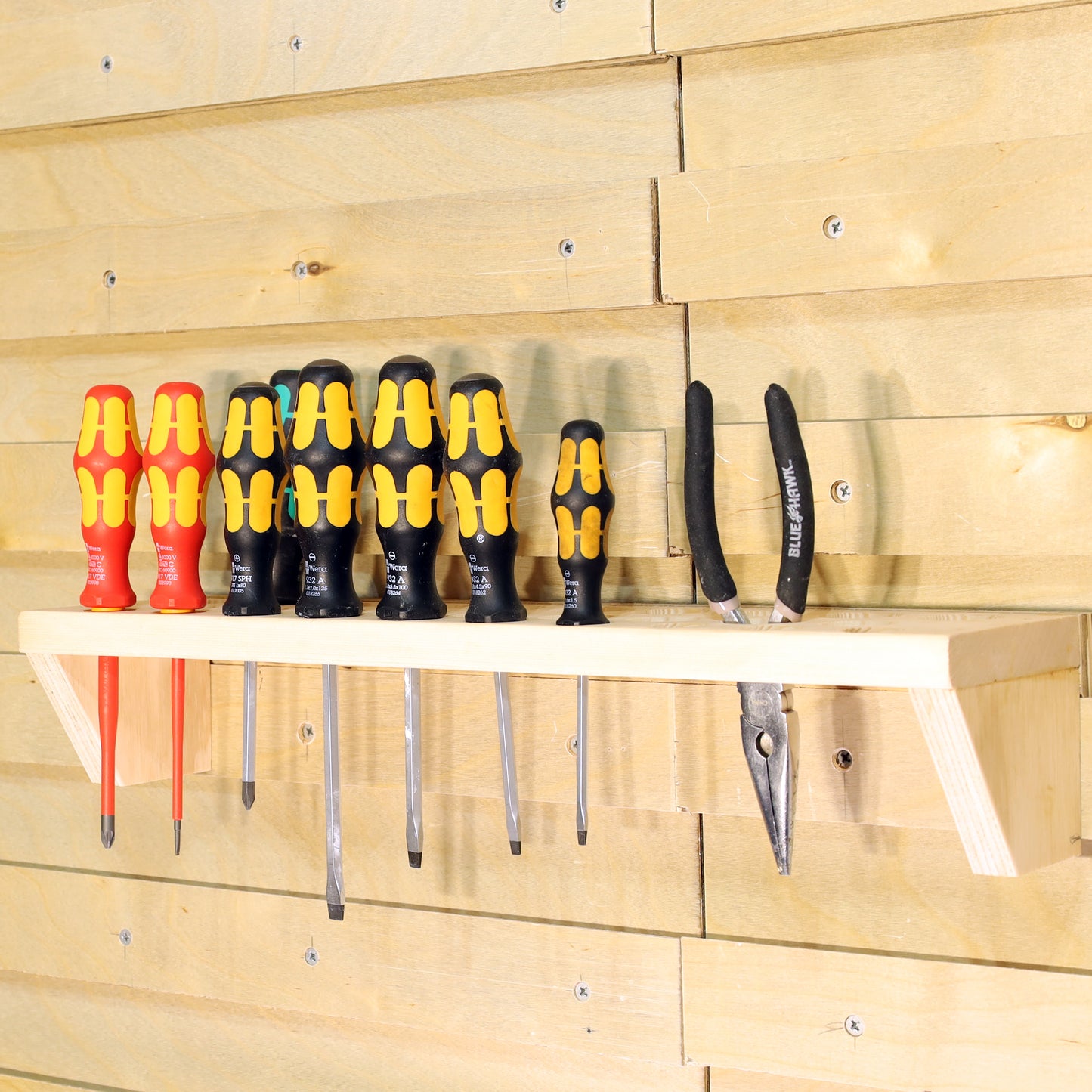 Screwdriver Shelf
